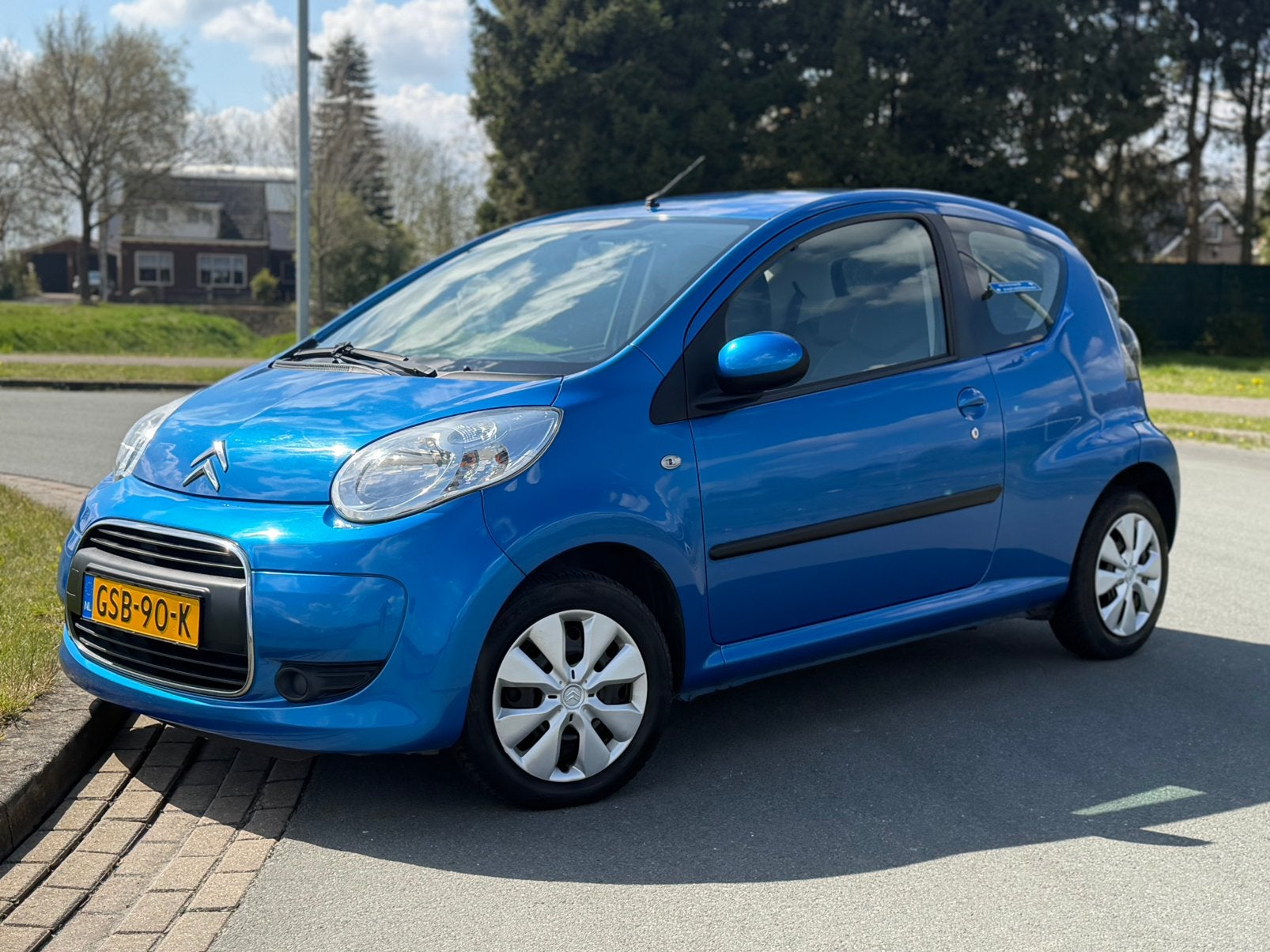 Citroën C1 1.0 12V AMBIANCE ELEC RAMEN NIEUWE APK!, Auto's, Citroën, Blauw, C1, 68 pk, Bedrijf