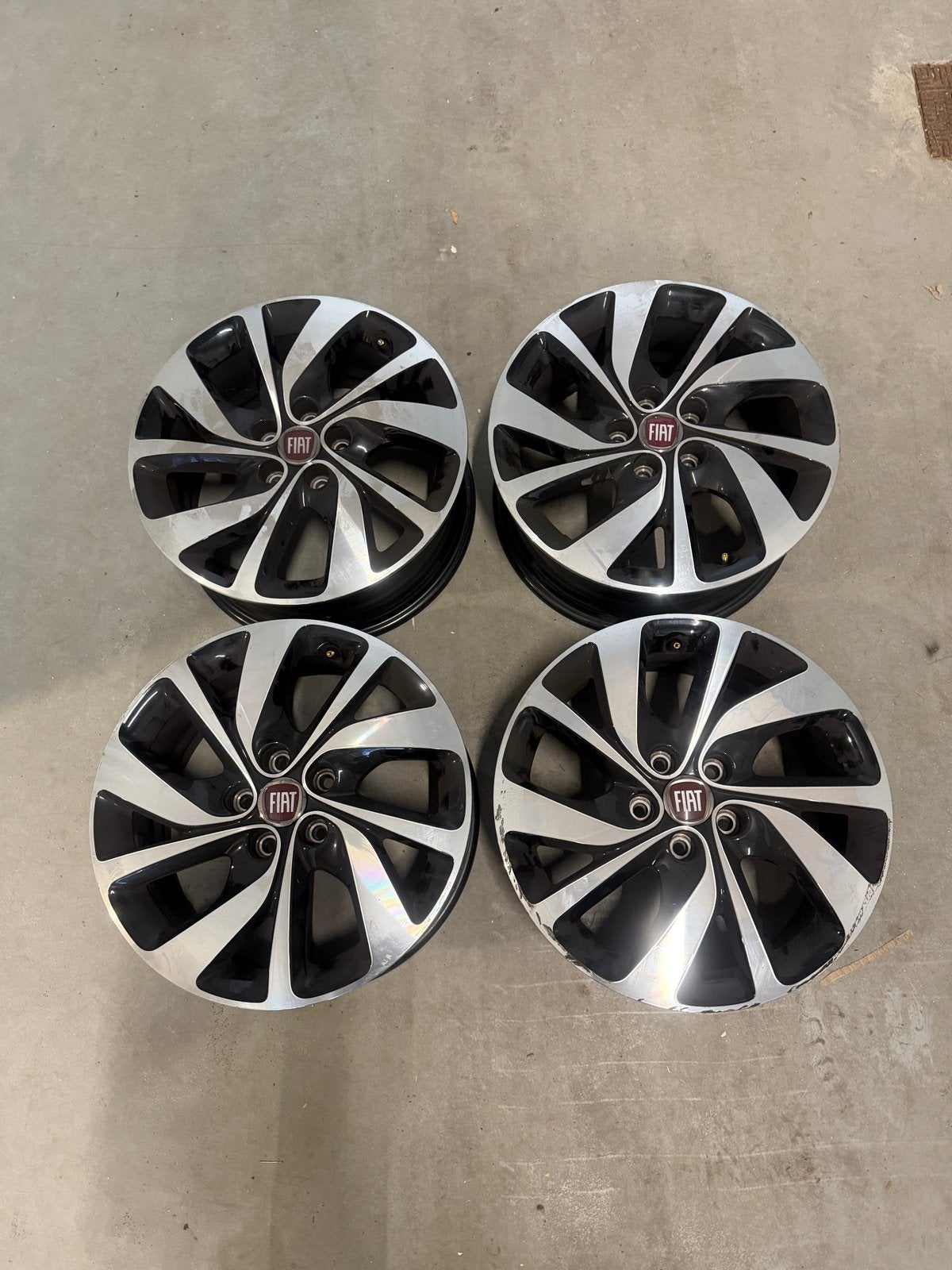 Set van 4 originele Fiat Scudo 2022 velgen - 17 inch, Auto-onderdelen, Banden en Velgen, Ophalen, Gebruikt, Velg(en), 17 inch
