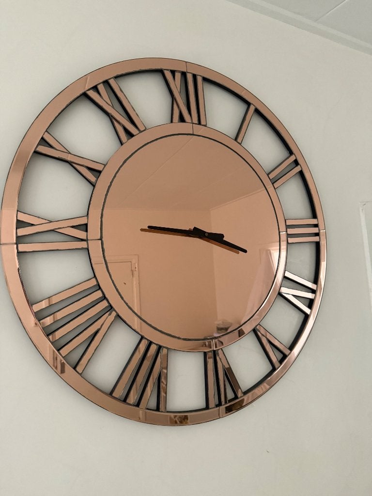 Glazen klok, Ophalen, Zo goed als nieuw, Wandklok