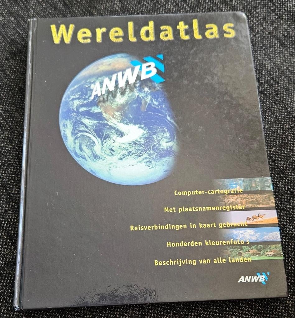 Wereldatlas anwb., Boeken, Atlassen en Landkaarten, 2000 tot heden, Ophalen of Verzenden, Wereld, Landkaart