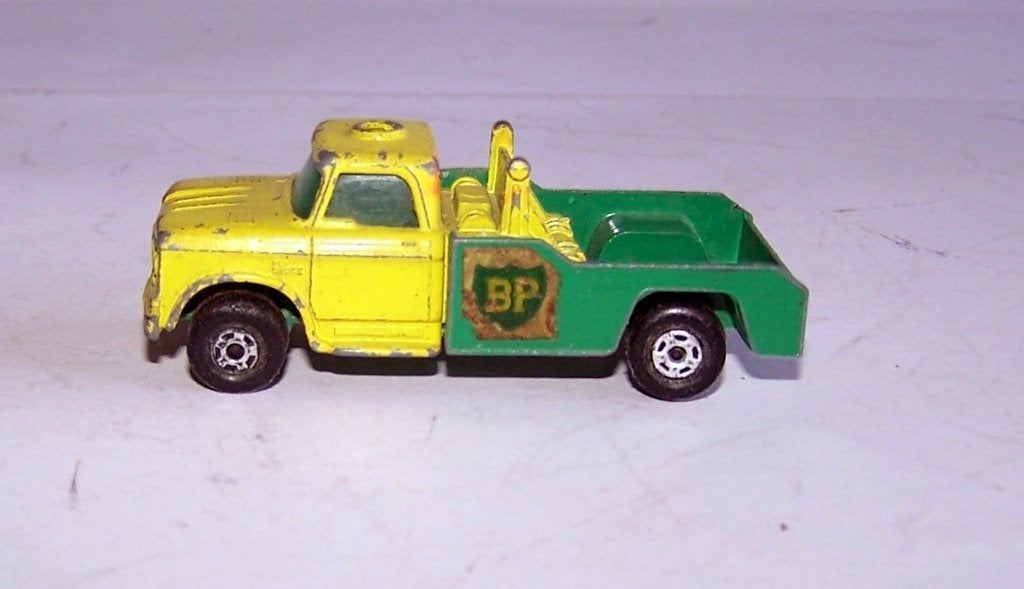 Vintage jaren '50 Matchbox/Lesney Dodge Wreck truck. Igs., Ophalen of Verzenden, Gebruikt, Bus of Vrachtwagen, Lesney