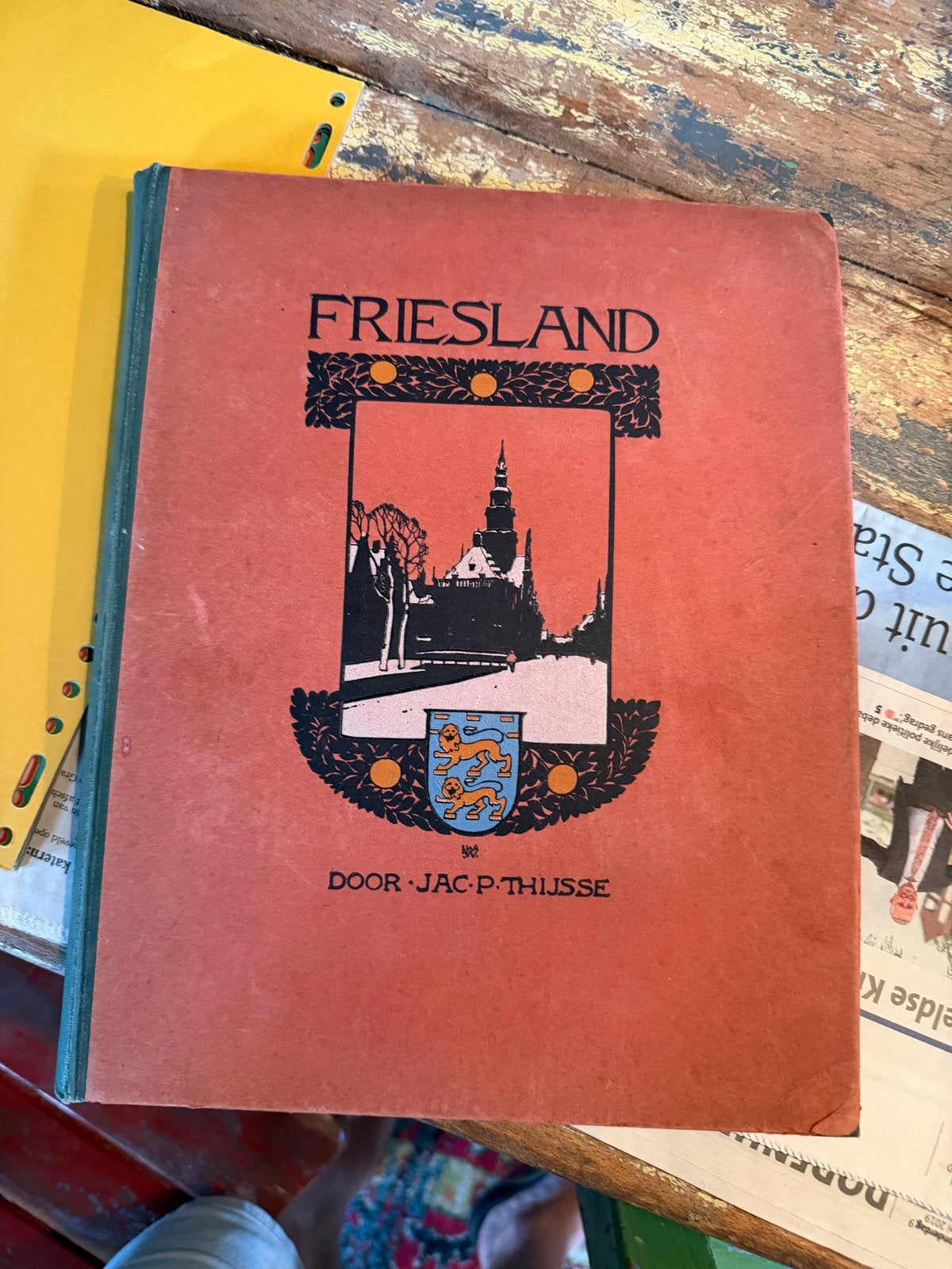 Friesland Plaatjesalbum van Jac. Thijsse - Compleet, Boeken, Ophalen of Verzenden, Gelezen, Plaatjesalbum