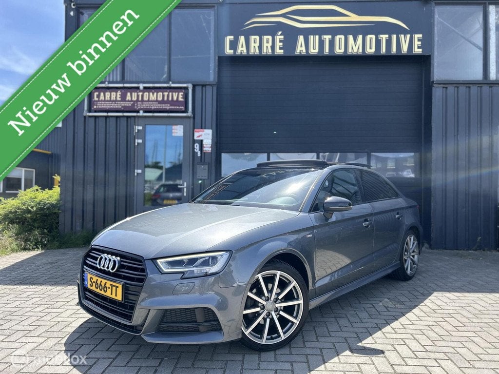 Audi A3 Limousine 1.5 TFSI CoD Sport S Line Edition | Panora, Auto's, Audi, Bedrijf, A3, ABS, Airbags, Airconditioning, Alarm