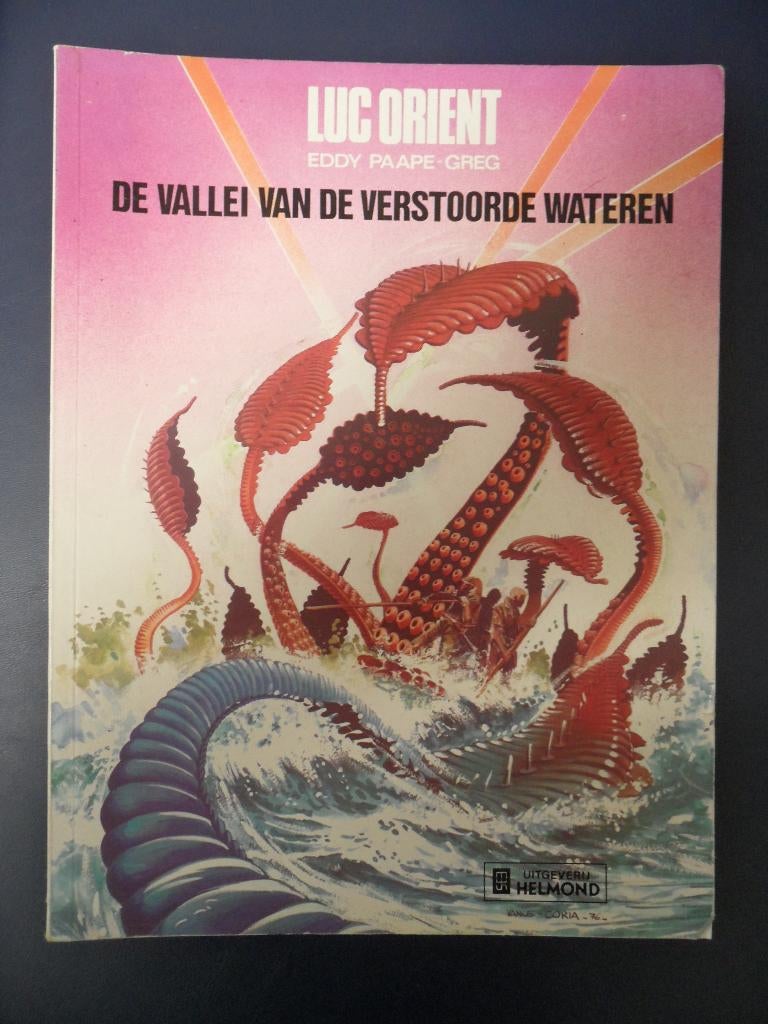 Luc Orient. De vallei van de verstoorde wateren. 1976., Eén stripboek, Ophalen of Verzenden, Gelezen