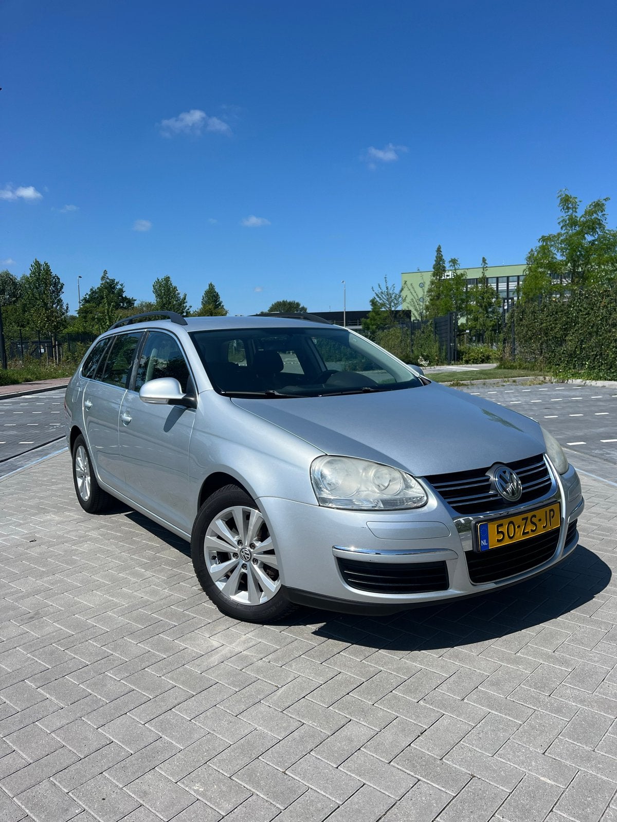 Volkswagen Golf 1.4 TSI 103KW Variant 2008 Grijs | Lange APK, Auto's, Voorwielaandrijving, 1328 kg, 4 cilinders, Stationwagon