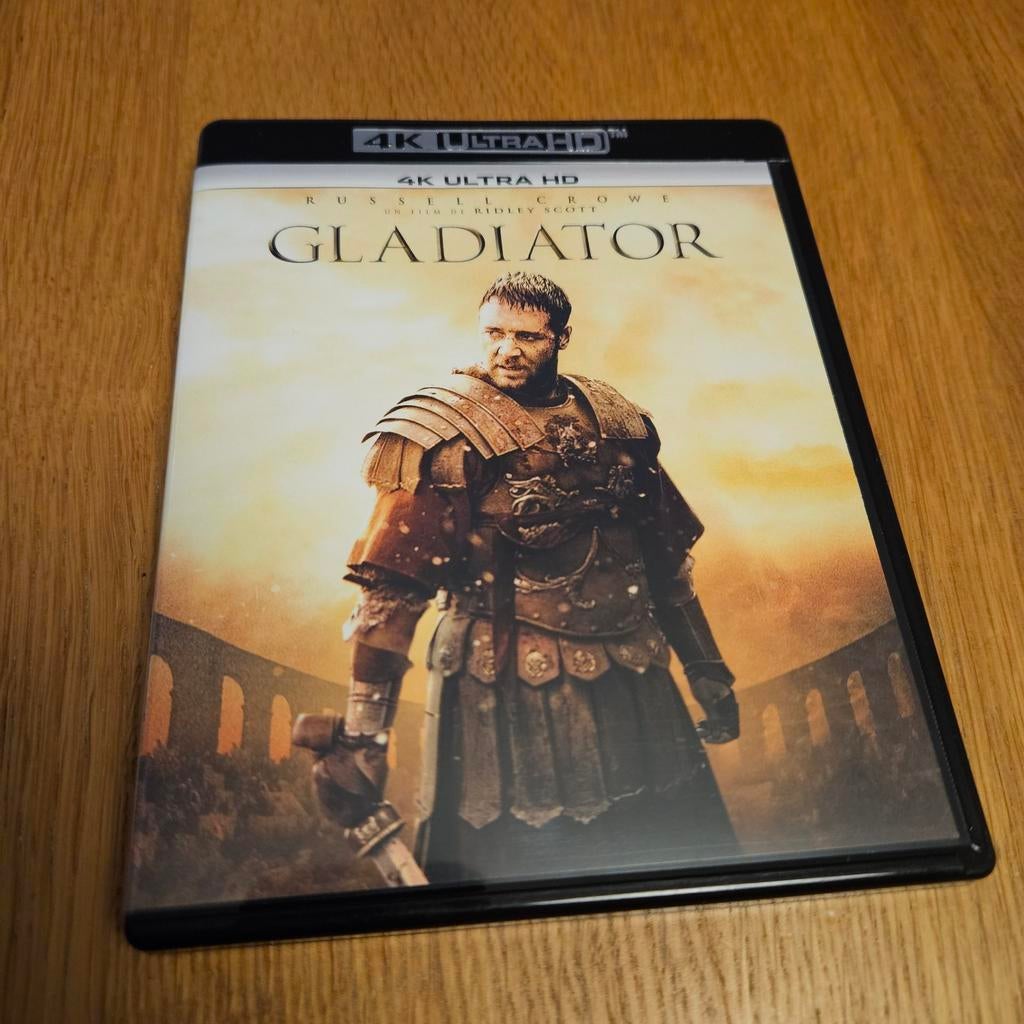 Gladiator 4K Ultra HD - Zo goed als nieuw (Engelse ondert), Cd's en Dvd's, Blu-ray, Zo goed als nieuw, Actie, Verzenden