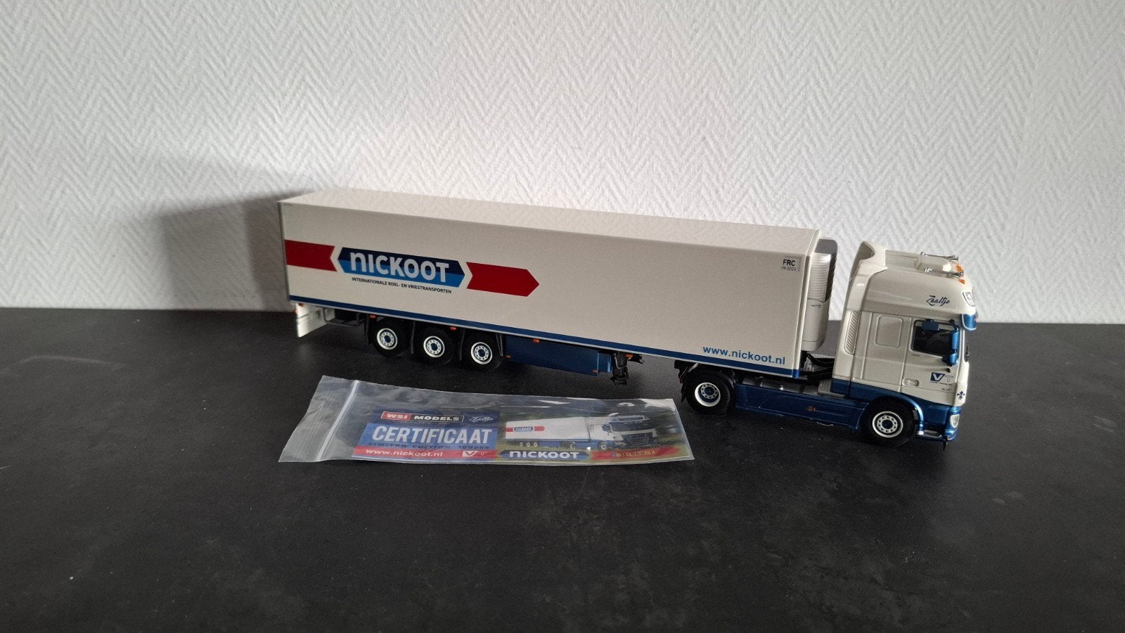 Wsi Daf XF106 Nickoot, Ophalen of Verzenden, Zo goed als nieuw, Bus of Vrachtwagen, Wsi