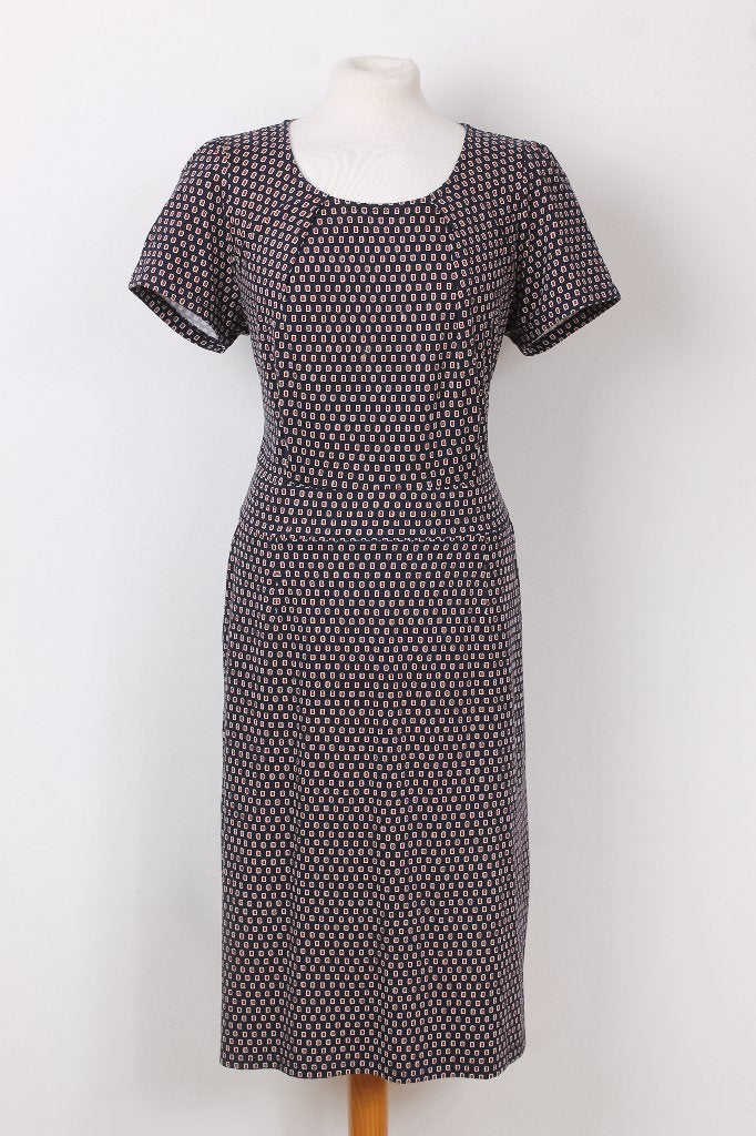 Jurk van KING LOUIE maat 42 (XL), Kleding | Dames, Blauw, Maat 42/44 (L), Ophalen of Verzenden, Zo goed als nieuw