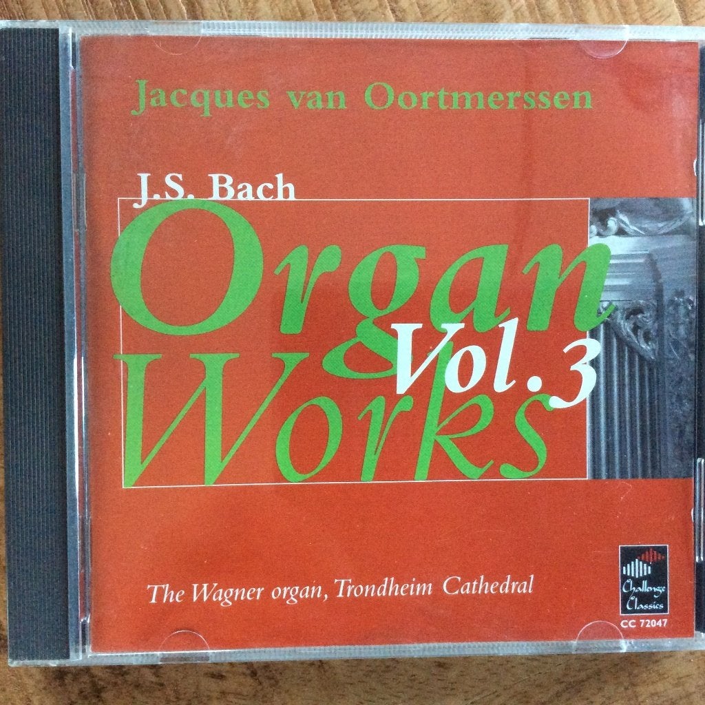 Orgel - Wagner orgel, Trondheim. J v Oortmerssen, Bach vol 3, Soloconcert, Ophalen of Verzenden, Zo goed als nieuw, Barok