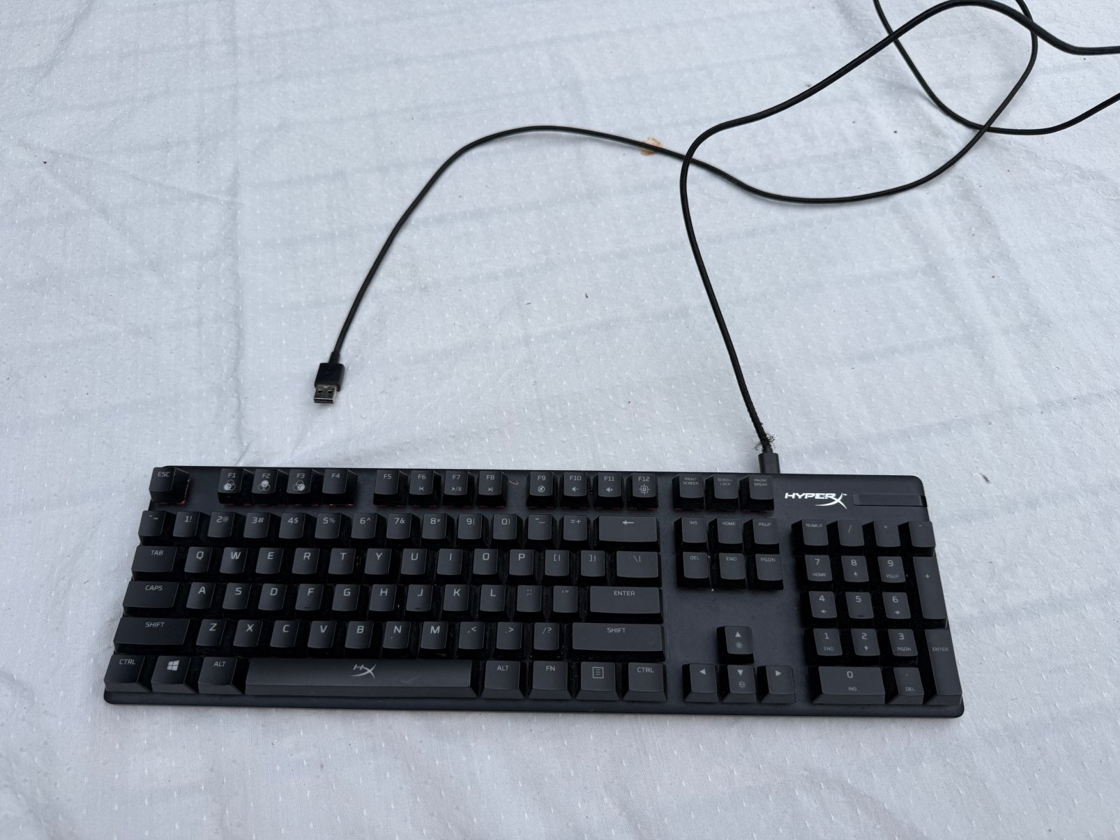 HyperX Alloy Origins Mechanisch Gaming Toetsenbord, Computers en Software, Gebruikt, Gaming toetsenbord, Ophalen of Verzenden