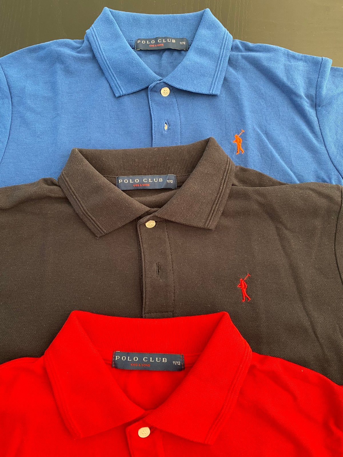 3 nieuwe polo’s merk Polo Club maat 11/12 = maat 152, Ophalen of Verzenden, Nieuw, Jongen, Shirt of Longsleeve