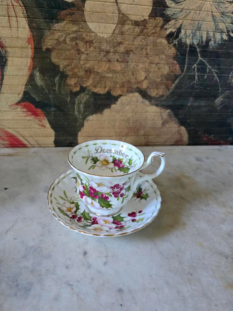 Heren kop en schotel Royal Albert, Antiek en Kunst, Ophalen of Verzenden