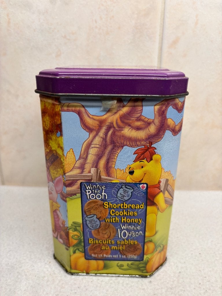 Blikken Koek Trommel Winnie The Pooh (2), Ophalen of Verzenden