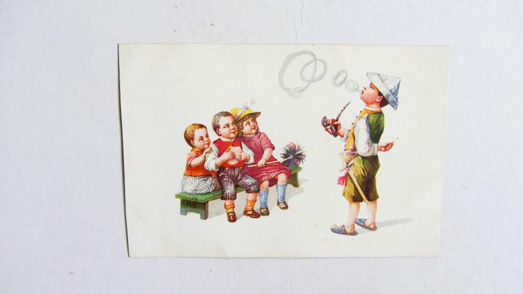 Kringetjes blazen, Verzamelen, Ansichtkaarten | Themakaarten, Ophalen, 1920 tot 1940, Ongelopen, Overige thema's