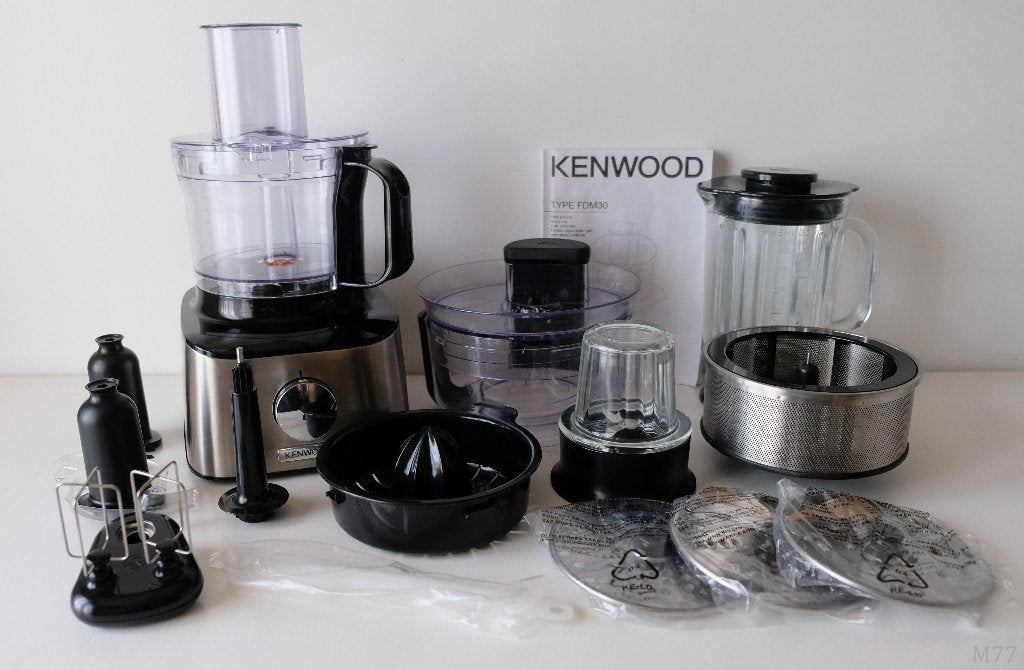 Kenwood Multipro FDM30 Keukenmachine, 4 liter of meer, 3 snelheden of meer, Ophalen of Verzenden, Zo goed als nieuw