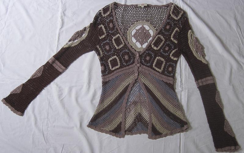 Didi vest maat 1 viscose, Ophalen, Bruin, Didi, Maat 36 (S)