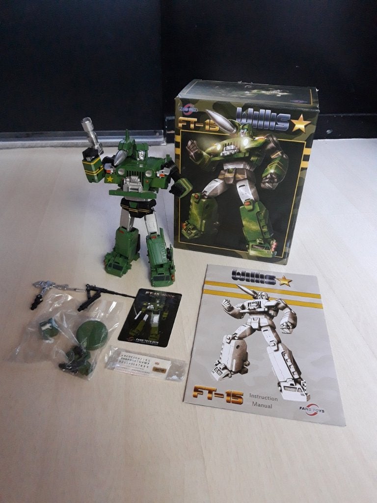 Transformers Masterpiece Hound Fanstoys FT-15 Willis, Verzamelen, Overige generaties, Verzenden, Zo goed als nieuw, Autobots