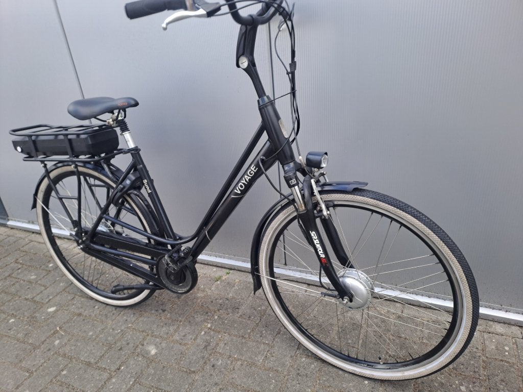 Voyage elektrische  fiets / Nieuwe accu 750wh, Ophalen, Zo goed als nieuw, Brinckers, 50 km per accu of meer