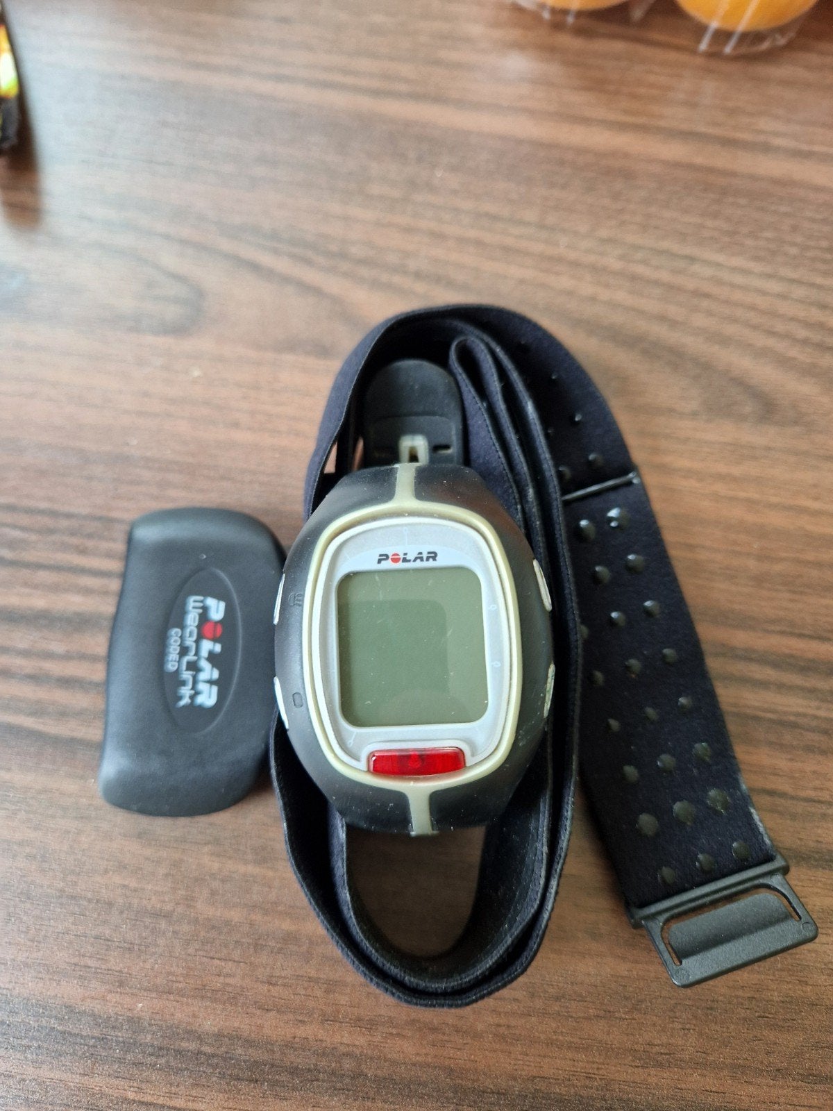 Polar hartslagmeter, Ophalen of Verzenden, Zo goed als nieuw, Polar, Met borstriem