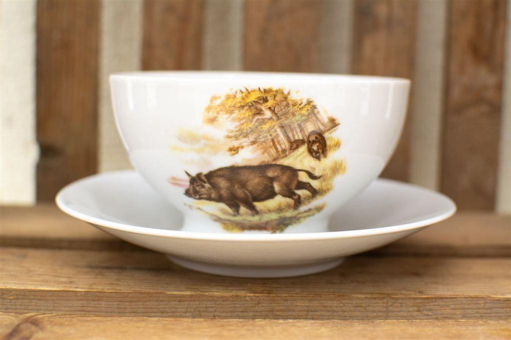 Eschenbach bavaria porseleinen jus/saus schaaltje 39150, Gebruikt, Ophalen of Verzenden, Bord(en), Wedgwood