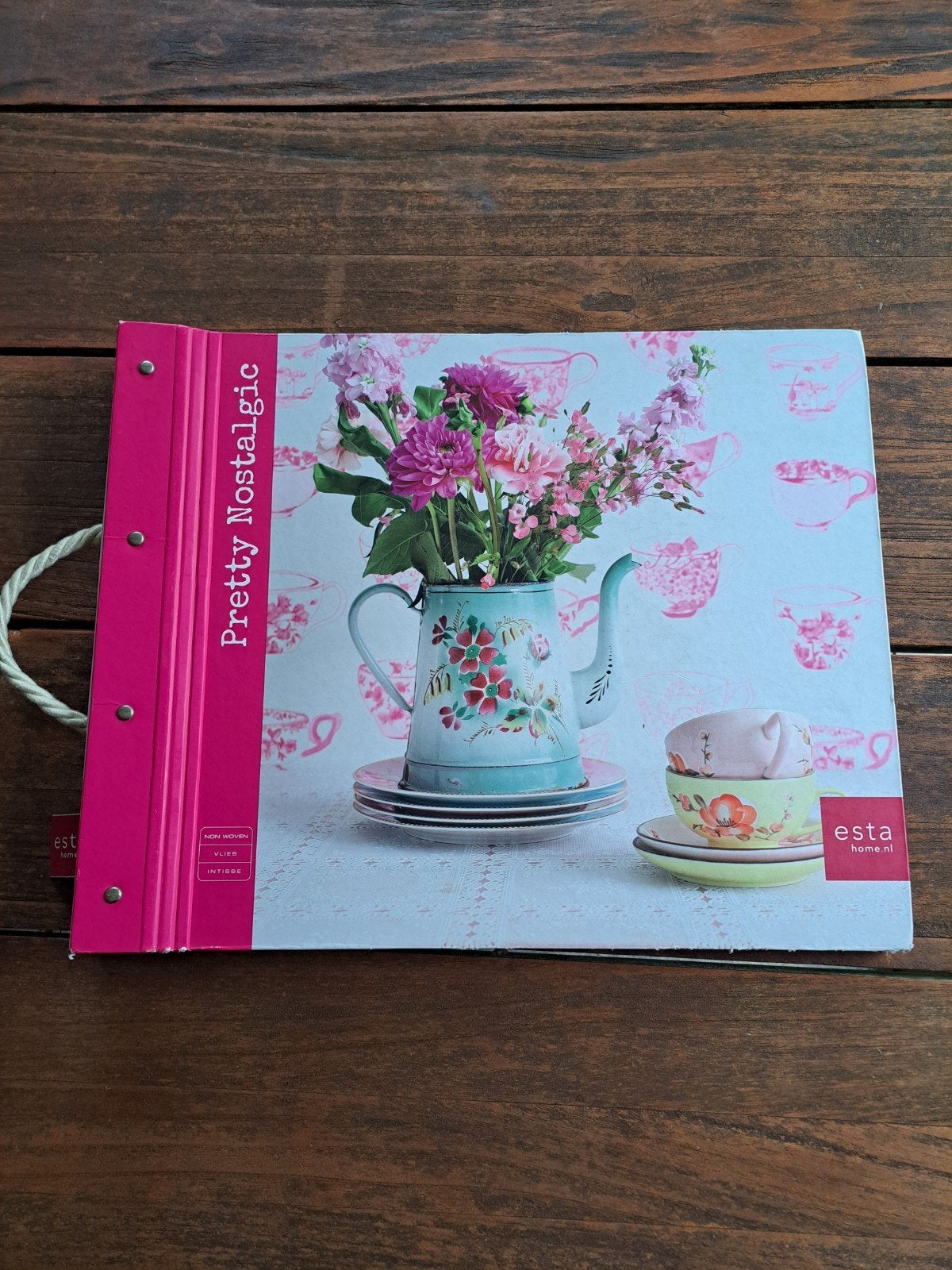 Boek behang stalen, Ophalen of Verzenden, Gebruikt, Knutselmateriaal