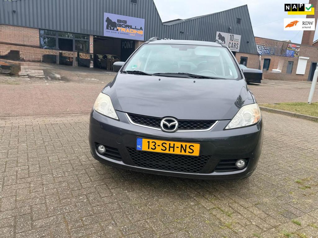 Mazda 5 2.0 Benzine - 7 Persoons - APK 02-2027, Auto's, Mazda, Voorwielaandrijving, Gebruikt, 7 stoelen, Origineel Nederlands