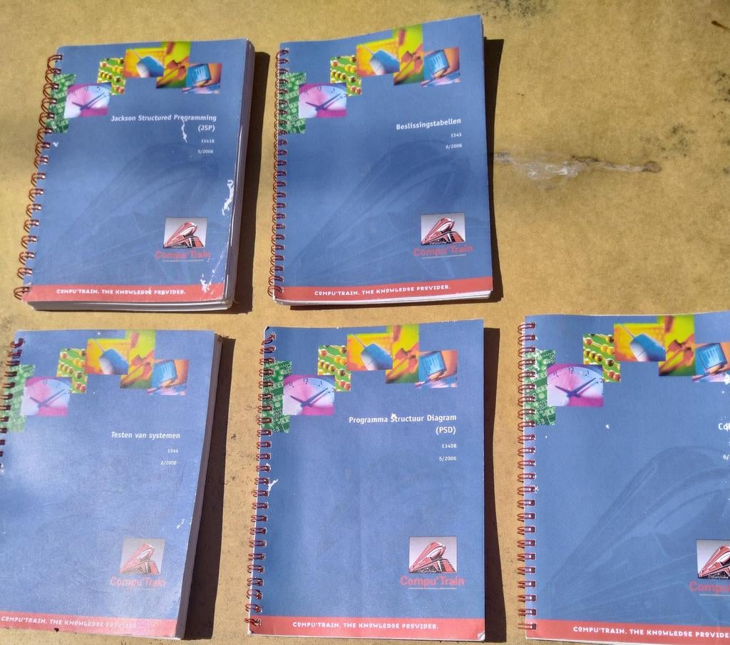 Computrain Cursus: JSP, Beslissingstabellen, Testen, Boeken, Ophalen of Verzenden, Beta, Gelezen, HBO