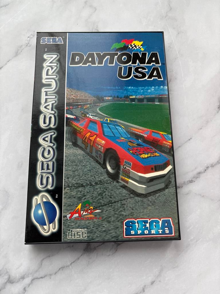 Daytona USA - Sega Saturn (AM2, Racing Game), Gebruikt, 1 speler, Racen en Vliegen, Ophalen of Verzenden