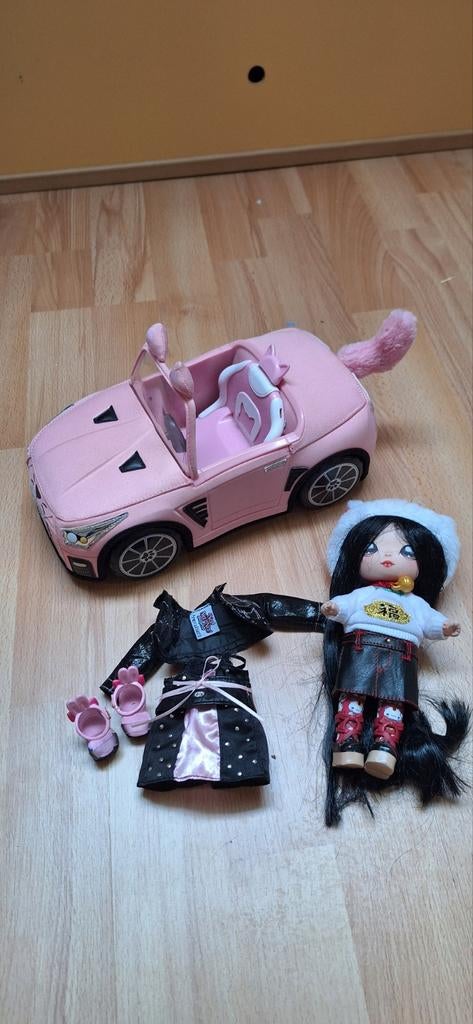Na! Na! Na! Surprise pop met roze auto, Ophalen of Verzenden, Gebruikt, Meisje