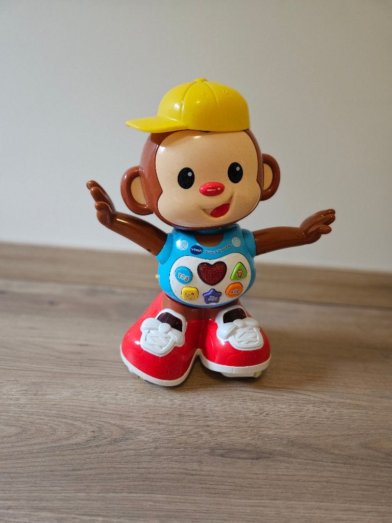 Vtech dans aapje, Kinderen en Baby's, Speelgoed | Vtech, Zo goed als nieuw, 6 maanden tot 2 jaar, Ophalen