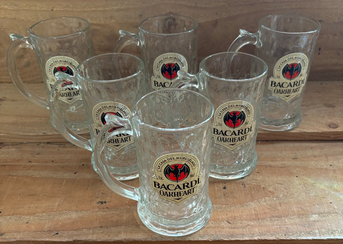 Bacardi Oakheart pullen, Ophalen of Verzenden, Zo goed als nieuw, Gebruiksvoorwerp