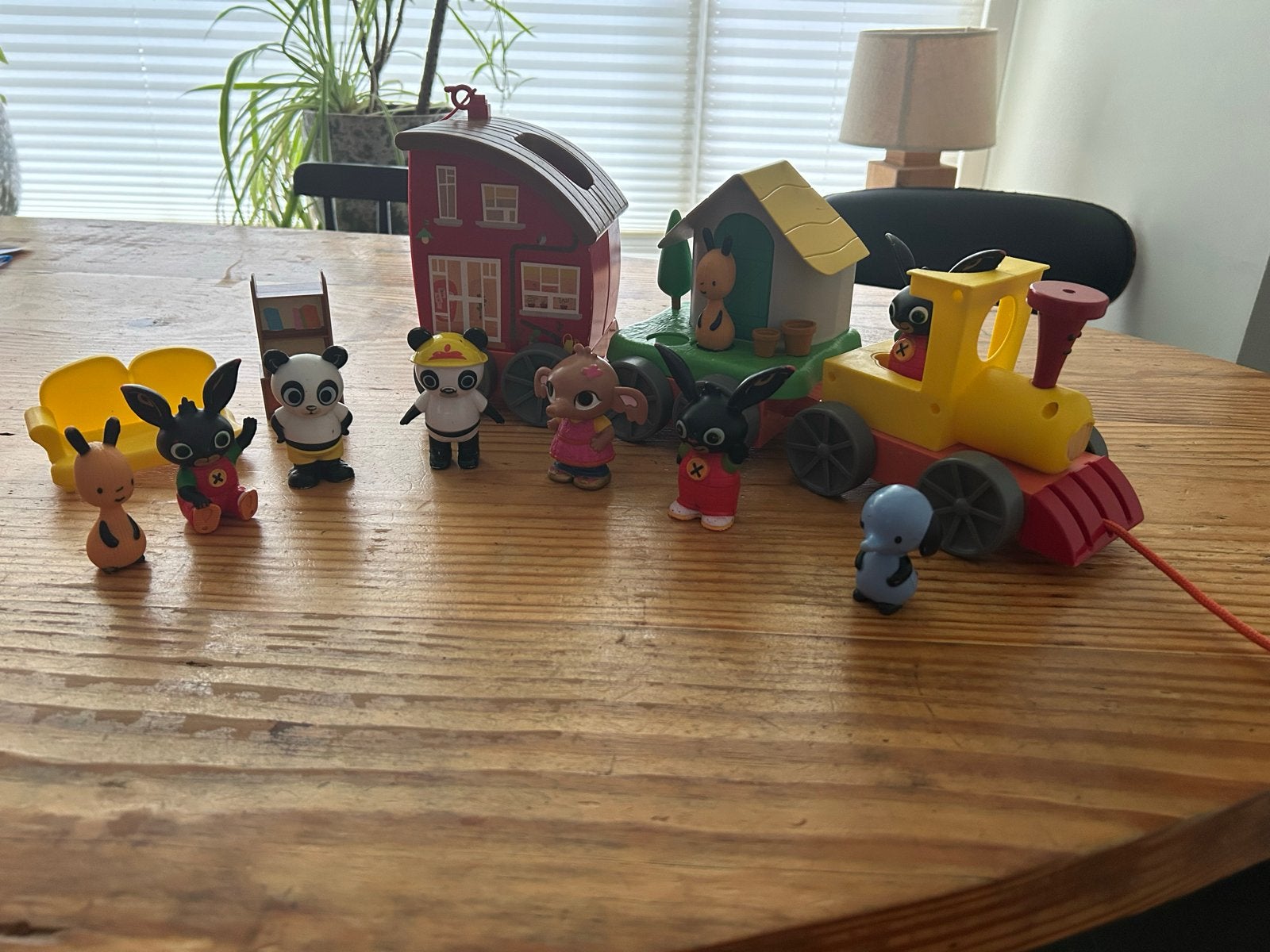 Fisher Price Bing Trein Speelset met Licht, Geluid en Poppet, Ophalen of Verzenden, Gebruikt
