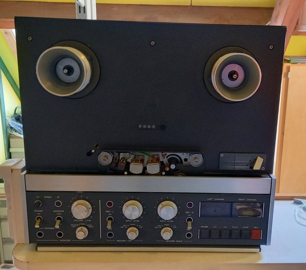 REVOX B77 HS bandrecorder, Audio, Tv en Foto, Bandrecorders, Ophalen, Bandrecorder, Met stofkap