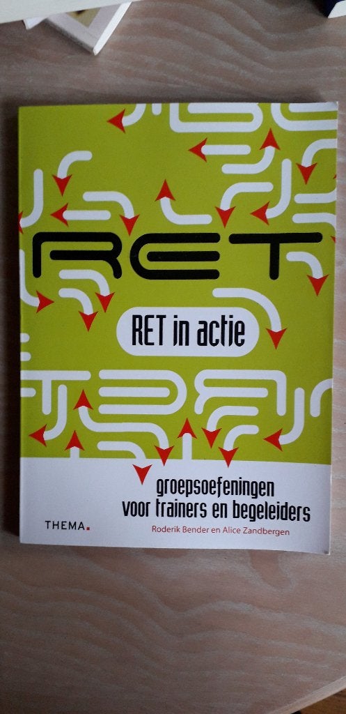 RET in actie Groepsoefeningen voor trainers, Ophalen of Verzenden, Zo goed als nieuw, Algemeen