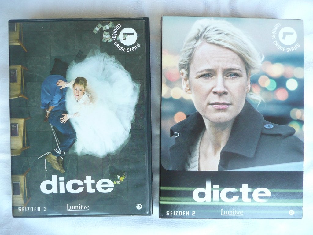 Dicte, seizoen 2 en 3, Lumiere crime series, 8 DVD's, Cd's en Dvd's, Vanaf 12 jaar, Ophalen of Verzenden, Zo goed als nieuw, Thriller