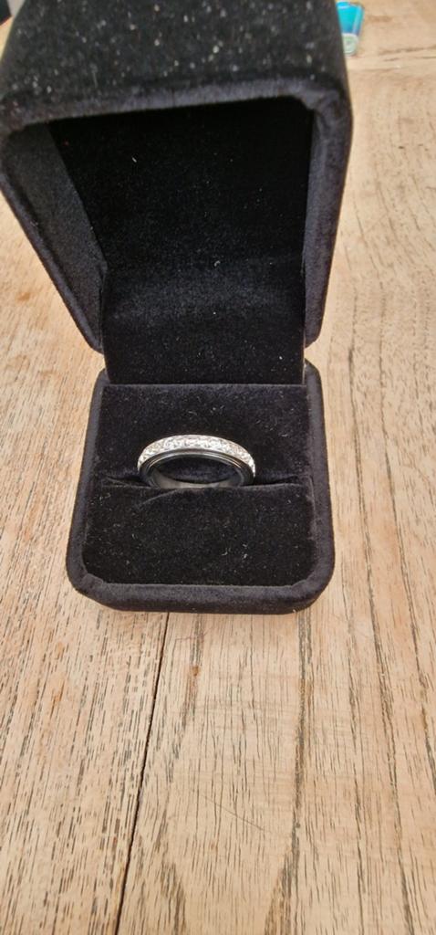 TI Sento spinner ring 17,3 mm ringmaat, Sieraden, Tassen en Uiterlijk, Ringen, Ophalen of Verzenden, Zo goed als nieuw, 17 tot 18