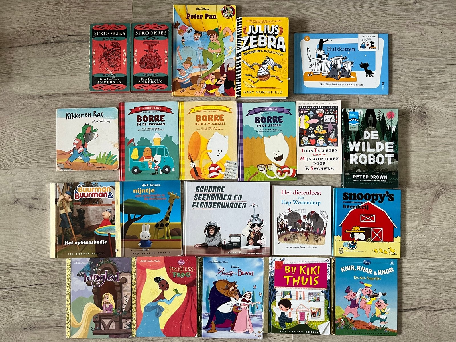 Partij van 21 diverse kinder- en jeugdboeken, Boeken, Verzenden, Gelezen, Diverse auteurs, Fictie algemeen