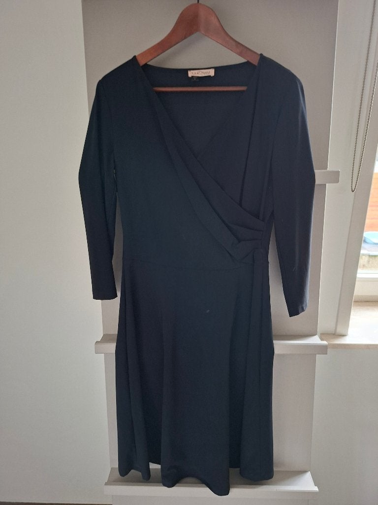 La Dress jurk, Zwart, Ophalen of Verzenden, Zo goed als nieuw, Knielengte