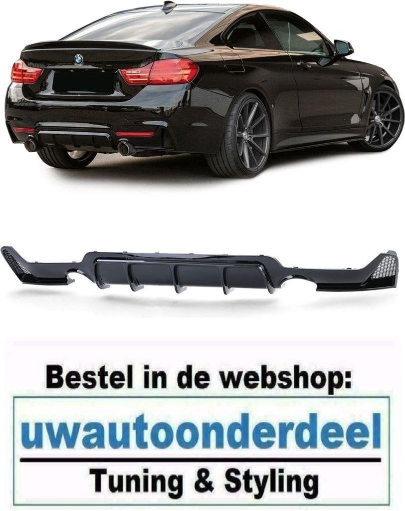 Diffuser L en R Voor Bmw 4 serie F32 F33 F36 M Pakket, Verzenden, Automotive Parts, A.parts@hotmail.nl, Trasmolenlaan 12 3447 GZ Woerden