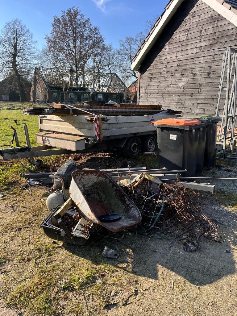 OUD ijzer en metalen snel opgehaald, Ophalen, Gebruikt