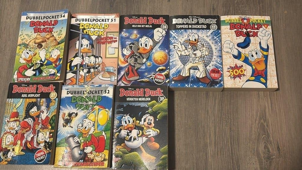 Donald duck pockets, Meerdere stripboeken, Ophalen of Verzenden, Zo goed als nieuw, Donald Duck