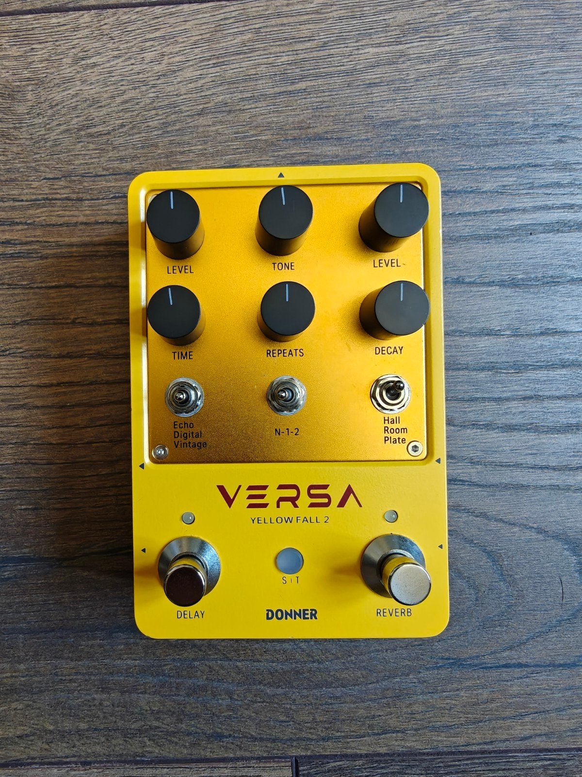Donner Versa Yellow Fall 2, Ophalen of Verzenden, Zo goed als nieuw, Delay of Echo