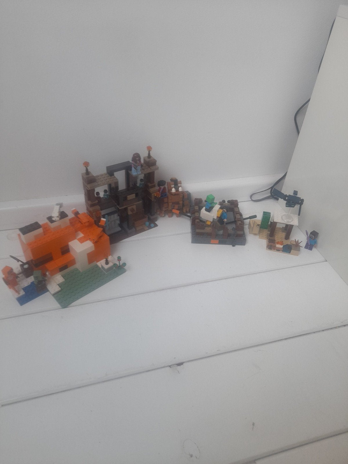 Lego Minecraft sets met boekjes, dozen, poppetjes en dieren, Ophalen of Verzenden