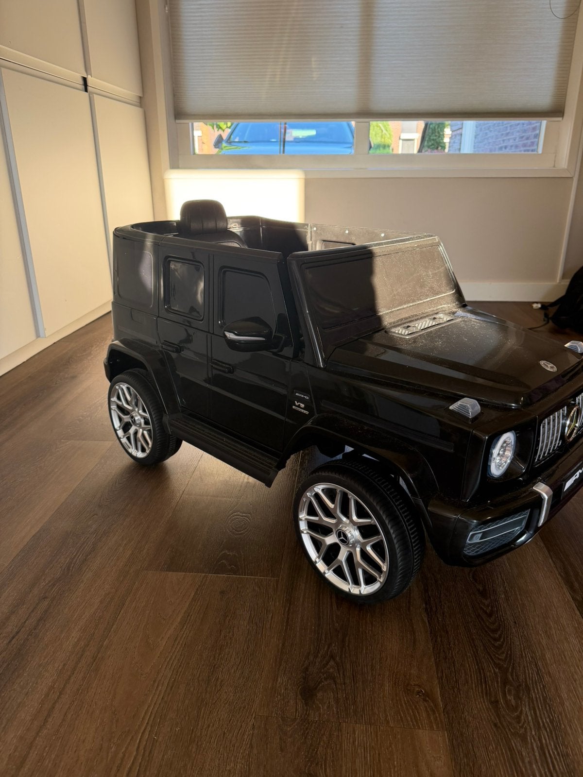 Mercedes-Benz G 63 AMG elektrische kinderauto, Ophalen, Zo goed als nieuw