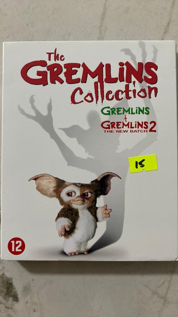 The gremlins 1 & 2 blu ray NL versie met slipcover, Ophalen of Verzenden, Zo goed als nieuw, Avontuur