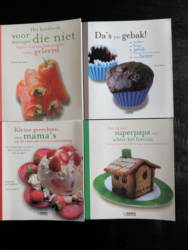 4x Kookboeken: Bakken, Gezond & Snel Koken, Hoofdgerechten, Ophalen of Verzenden, Zo goed als nieuw, Gezond koken