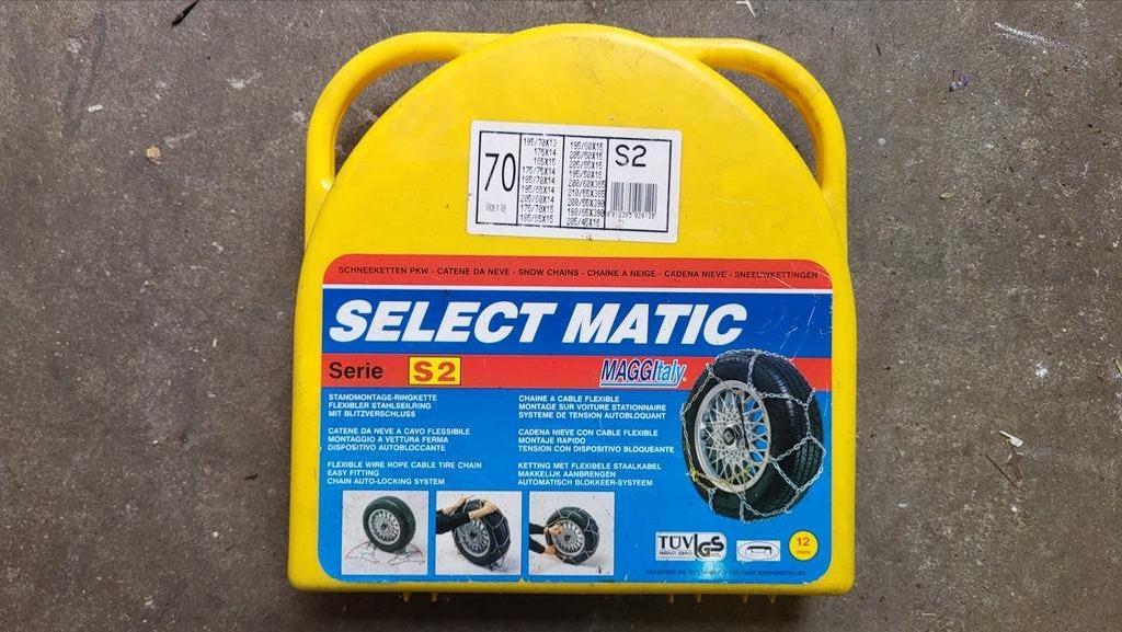 Maggi Trak sneeuwkettingen - Select Matic S2 - Maat 70, Auto diversen, Sneeuwkettingen, Ophalen, Zo goed als nieuw