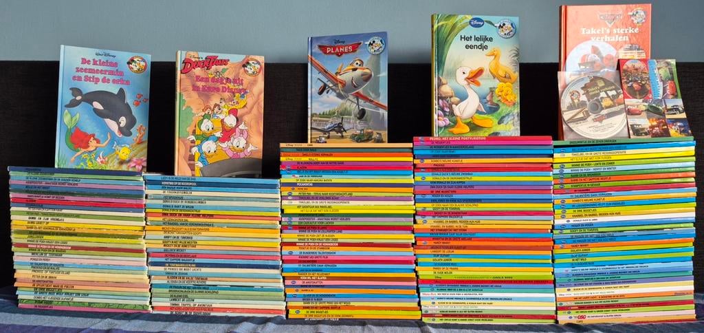 Grote verzameling Disney boekenclub boeken met en zonder cds, Ophalen of Verzenden, Gelezen, Sprookjes