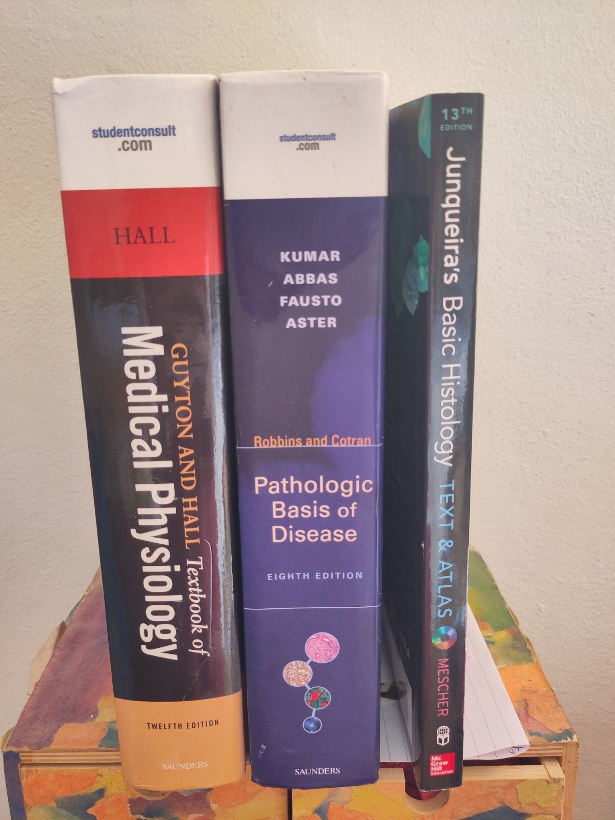 Medische boeken: Fysiologie, Pathologie, Histologie, Gelezen, Ophalen of Verzenden, WO, Beta