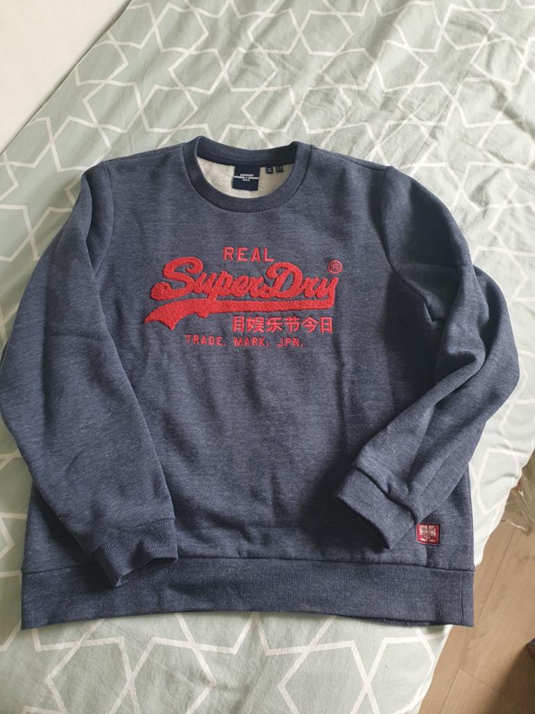 Superdry trui, vest, hoodie / maat 42 (L), Ophalen of Verzenden, Maat 42/44 (L)